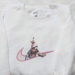 Trafalgar D Water Law x Swoosh Anime Embroidered Hoodie – B Gift for Men Women One Piece Birthday Gift Idea