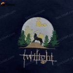 Twilight Embroidered Sweatshirt & Moon Forks Hoodie: Perfect Gifts for Twilight Saga Fans