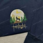 Twilight Embroidered Sweatshirt & Moon Forks Hoodie: Perfect Gifts for Twilight Saga Fans