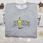 Ungava Bottle x Nike Embroidered Hoodie: Favorite Drink & B Gift for Men Women Gift Ideas for Him