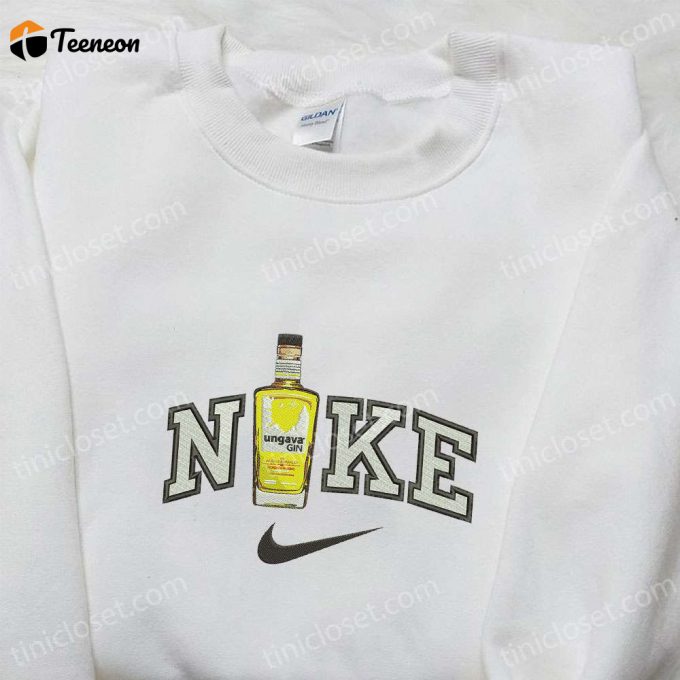 Ungava Bottle X Nike Embroidered Hoodie: Favorite Drink &Amp;Amp; B Gift For Men Women Gift Ideas For Him