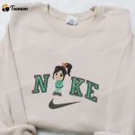 Vanellope von Schweetz x Nike Cartoon Embroidered Hoodie: Disney Characters B Gift for Men Women Family Gift Idea