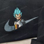 Dragon Ball Z Vegeta Nike Embroidered Shirt Hoodie & Sweatshirt – Anime Fan Apparel