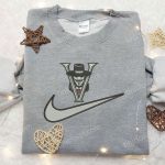 Stylish Vendetta x Nike Hoodie & Movie Embroidered Shirt Collection: Nike Inspired Swoosh Embroidered – Shop Now!