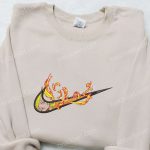 Vinsmoke Sanji Anime x Swoosh Hoodie: Cool Anime Clothing B Gift for Men Women Gift Idea for Family