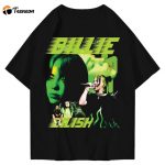 Authentic Vintage 90s Bootleg Billie Eilish Shirt – Retro Music Merchandise