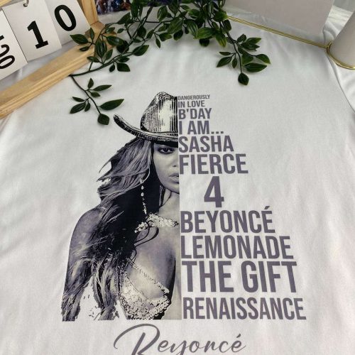 Shop Beyonce s Vintage Album Shirt Collection for a Nostalgic Style