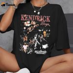 Vintage Bootleg Inspired Tee: Kendrick Lamar Fan T-Shirt – Stylish & Authentic Hip-Hop Merch