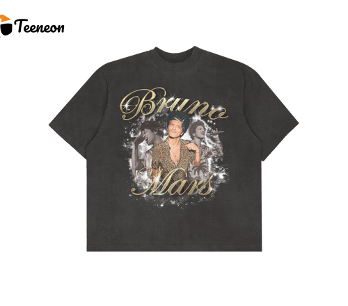 Rock Your Style with Vintage Bruno Mars Music T-Shirt – Exclusive Collection!