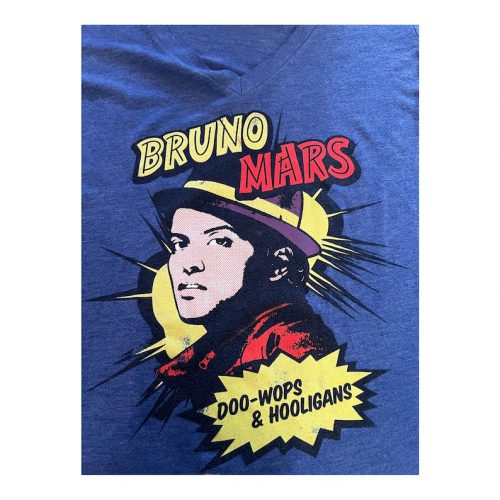 Get Groovy with Vintage Bruno Mars Shirt – Limited Edition Music Merchandise