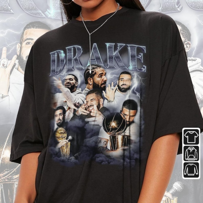 Vintage Drake Bootleg Drizzy Champaign Papi Shirt: Exclusive Style For Hip-Hop Fans