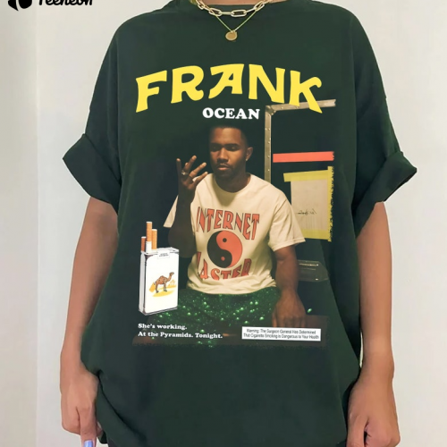 Get Stylish with Vintage Frank Ocean Blond Merch Shirt – Limited Edition Music Apparel