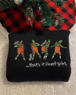 Vintage Grinch Embroidered Shirt – Not Going! Get Festive & Stylish