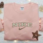 Vintage Nike Embroidered Sweatshirt & Shirt: Perfect Family Gift Nike-inspired Style