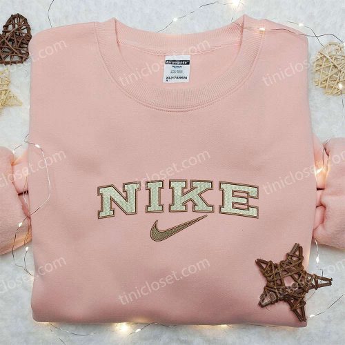 Vintage Nike Embroidered Sweatshirt & Shirt: Perfect Family Gift Nike-inspired Style