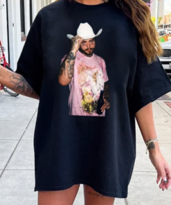 Trendy Vintage Post Malone Shirt: Stylish and Authentic Merchandise for Fans