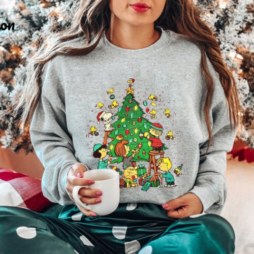 Get Festive with Mr Grinch and Santa Christmas Printed Sweatshirt – Perfect Holiday Attire!