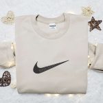 Vintage Swoosh Embroidered Sweatshirt – Nike Inspired Shirt Perfect Gift Ideas for All Occasions