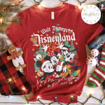 Vintage Disneyland Est 1955 Very Merry Christmas Party Shirt – Disney s Walt Disney Classic Shirt