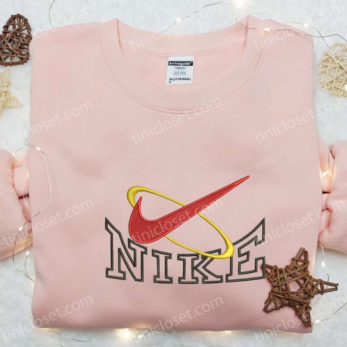 Vintage X Nike Embroidered Shirt Christmas Hoodie Custom T-Shirt: Shop Unique Nike Embroidered Apparel