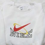 Vintage x Nike Embroidered Shirt Christmas Hoodie Custom T-shirt: Shop Unique Nike Embroidered Apparel