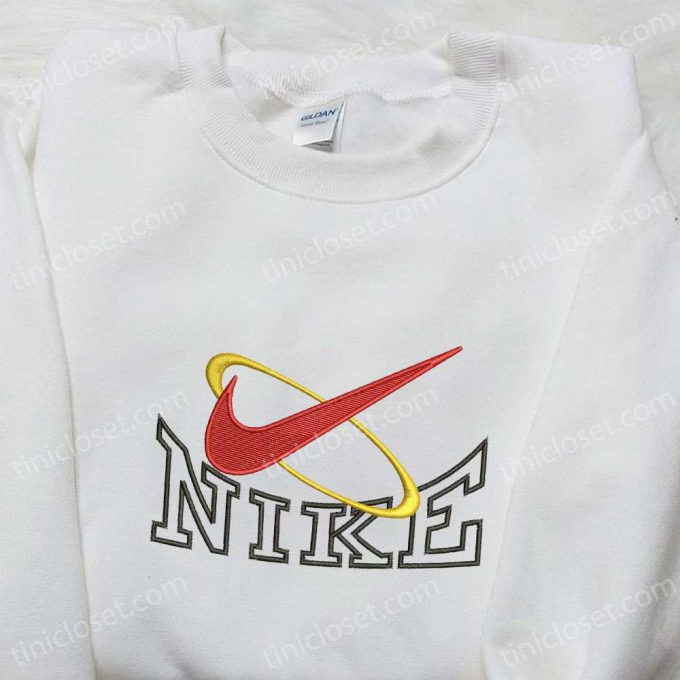 Vintage X Nike Embroidered Shirt Christmas Hoodie Custom T-Shirt: Shop Unique Nike Embroidered Apparel