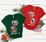 Spark Holiday Joy with Wall-E and Eve Disney Balloon Xmas Shirt – Festive Apparel for Disney Fans