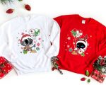 Get Festive with Wall-e Eve Christmas Sweatshirt – Perfect Holiday Gift!