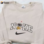 Wall-E x Nike Cartoon Embroidered Sweatshirt – Disney Characters Shirt Custom T-shirt