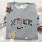 Wanda x Nike Embroidered Sweatshirt: Fairly OddParents Cartoon Shirt Nike Inspired D Gift for Men Women