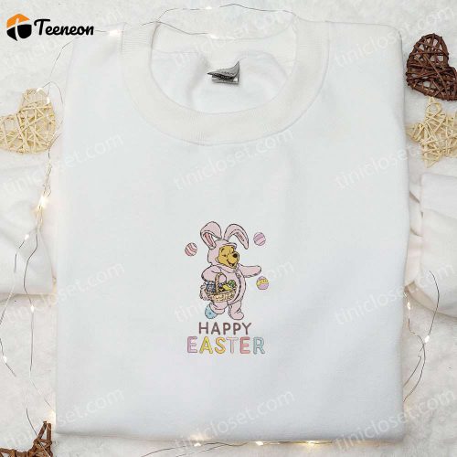 Disney s Winnie The Pooh Easter Shirt & Characters Hoodie: Unique Thanksgiving Day Gift Ideas