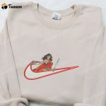 Shop Wonder Women x Swoosh Embroidered Hoodie & DC Cinematic Universe Shirt – B Gift for Men Women Family Gift Ideas