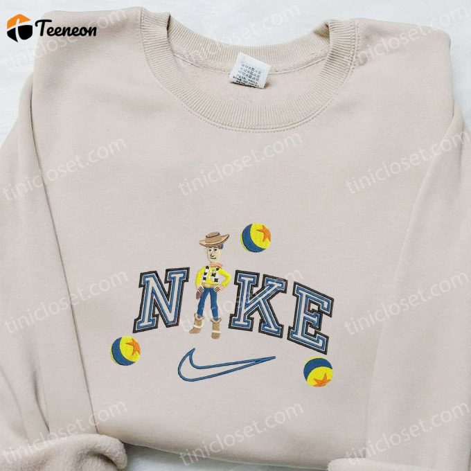 Disney Embroidered Sweatshirt &Amp;Amp; T-Shirt: Woody X Nike Collection – B Gift For Men Women Family Gift Ideas