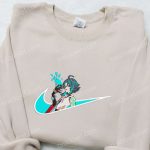 Xiao Genshin Impact x Swoosh Game Embroidered Hoodie: Cool Anime Clothing Perfect Family Gift