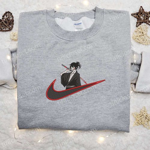 Yato Noragami x Swoosh Anime Embroidered Sweatshirt – Custom T-shirt & Shirt