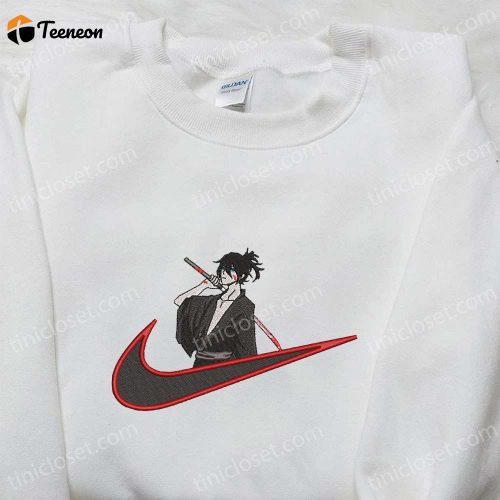 Yato Noragami x Swoosh Anime Embroidered Sweatshirt – Custom T-shirt & Shirt