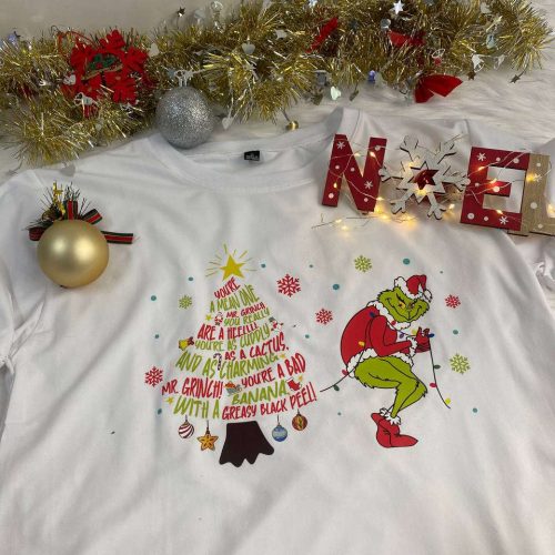 Get Festive with the You re Mean One Grinch Shirt – Perfect Holiday Attire!