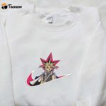 Yugi Mutou x Swoosh Embroidered Sweatshirt: Yu-Gi-Oh Shirt & Custom T-shirt